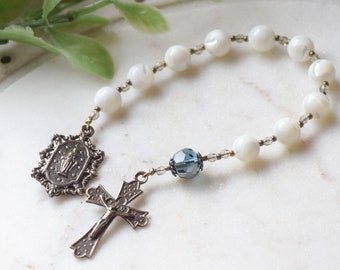 MIRACULOUS MEDAL Pocket Rosary Consecration to Mary  -  Catholic Rosary