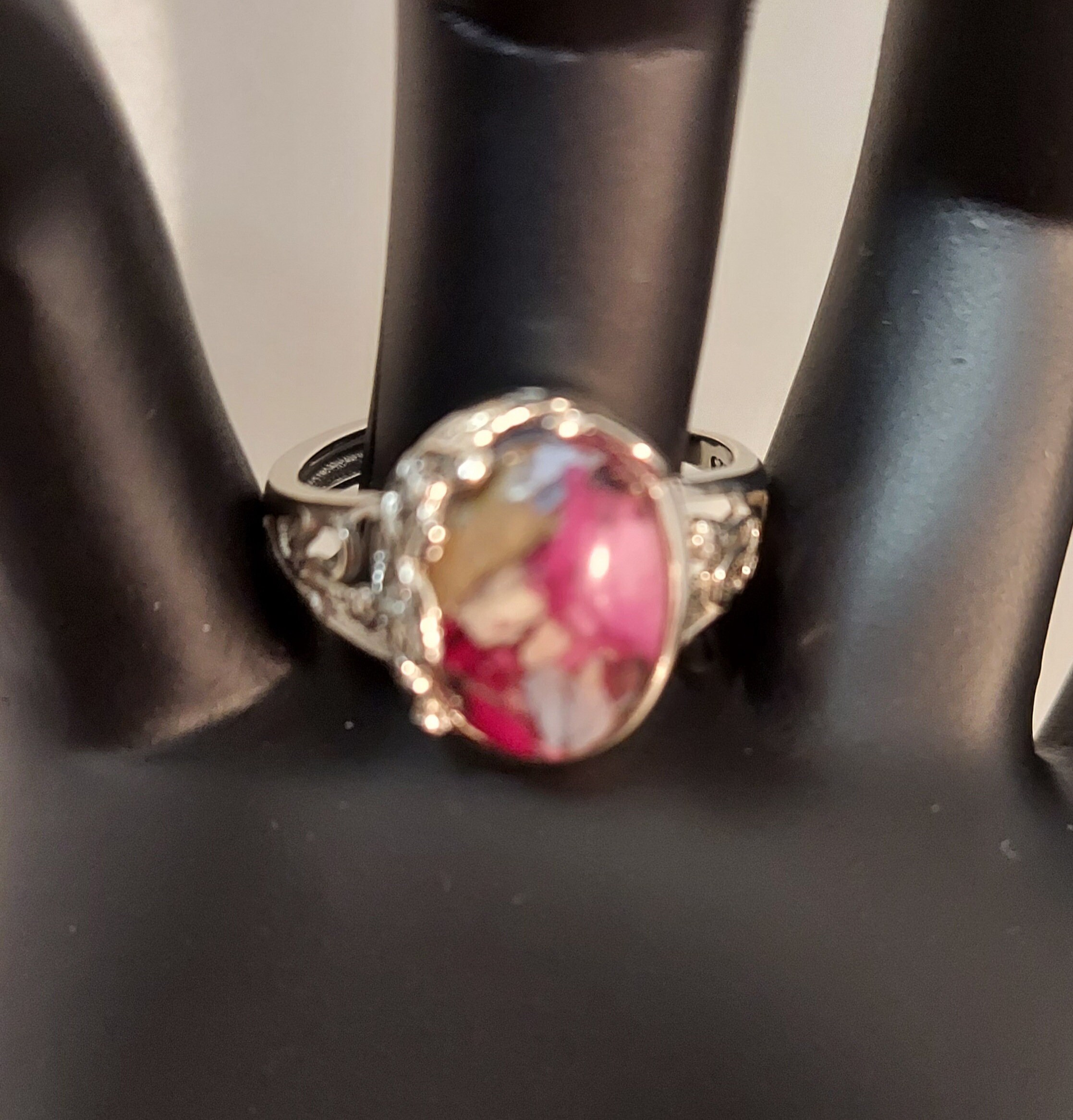 Keepsake Adjustable Sterling Silver Ring Made With Your Drid Etsy UK