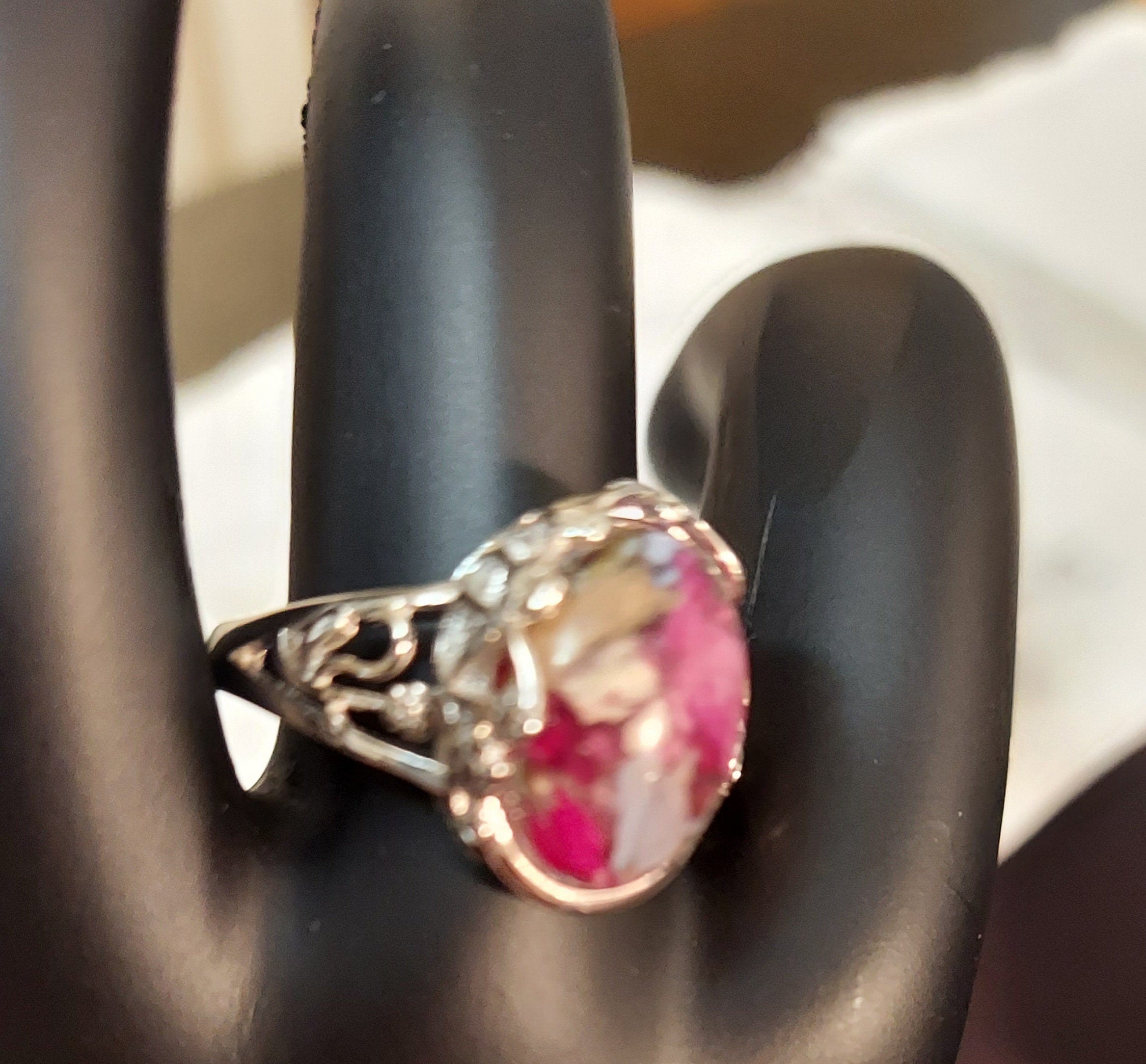 Keepsake Adjustable Sterling Silver Ring Made With Your Drid Etsy UK