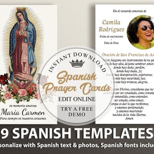 Tarjetas de oración, Tarjetas de oración conmemorativas, Tarjetas de oración católicas, Tarjetas de oración personalizadas para el funeral, Tarjetas de oración católicas, Tarjeta funeraria SP2