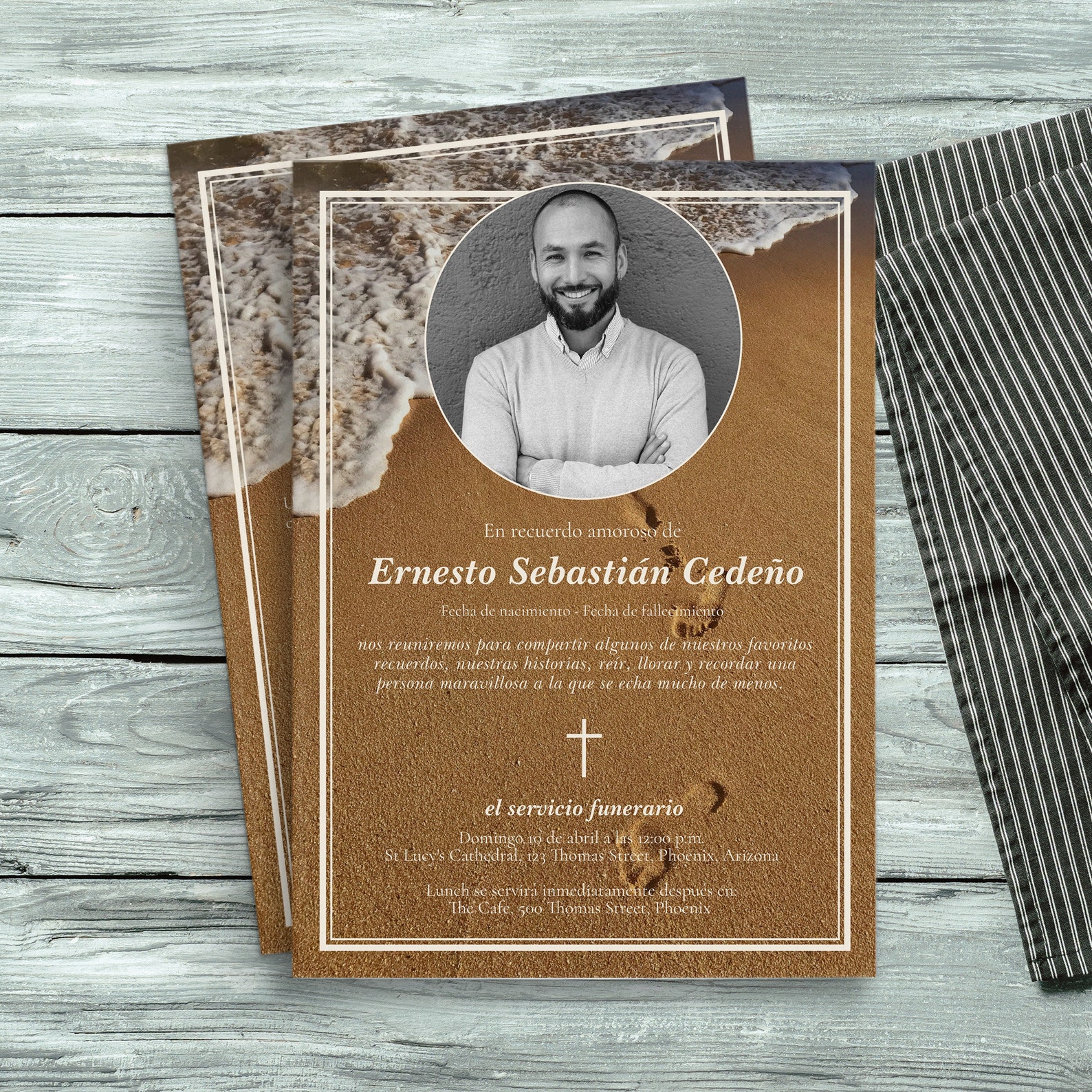 Spanish Funeral Program Template Spanish Memorial Service Etsy Spanish Funeral Program Template Spanish Memorial Service Etsy