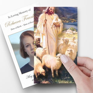 Cartes de prière, Cartes de prière commémoratives, Cartes de prière catholique, Cartes de prière personnalisées pour les funérailles, Cartes de prière catholique, Cartes de funérailles, P77