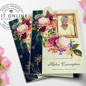 funeral program template, funeral poems, funeral programs, funeral service program, memorial cards, funeral memorial cards, funeral cards 34