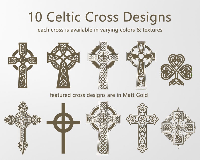 Celtic Cross PNG Clipart, Christian Clipart, Cross Silhouette, Cross SVG file, Cross Cricut, Catholic Clipart, Funeral Program Clipart image 2