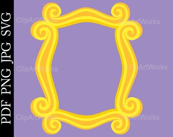 Download Friends Frame Svg Etsy
