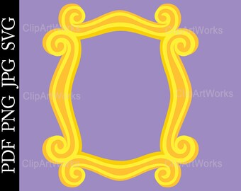 Download Friends Frame Svg Etsy