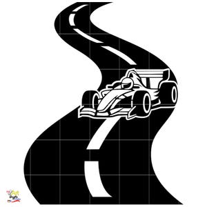 Road Highway Clipart – Street svg|png|dxf|eps|jpg|pdf Graphics, Asphalt Road, Digital Download for Kids Crafts, Party Invites & Scrapbooking