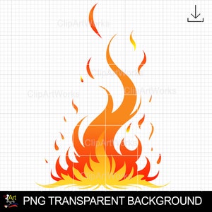 Fiamma Fuoco Sfondo Trasparente PNG