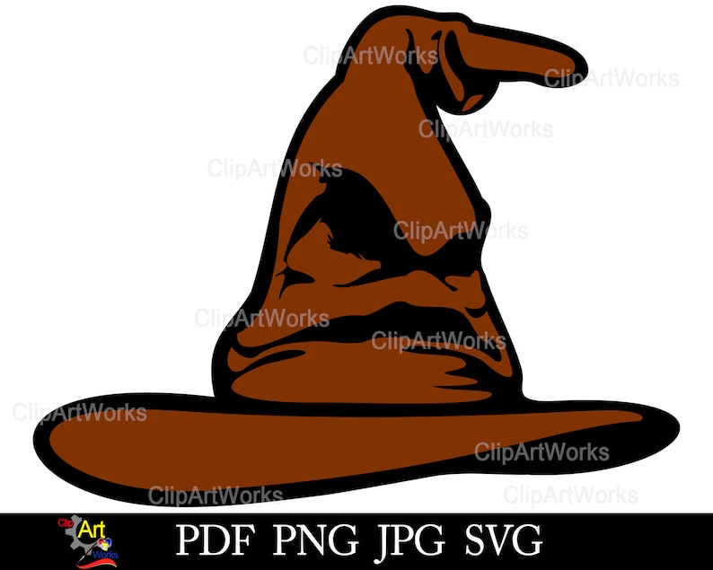 Download Sorting Hat Svg Harry Potter Clipart for Cricut Design ...