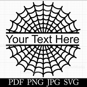 Spider web clipart