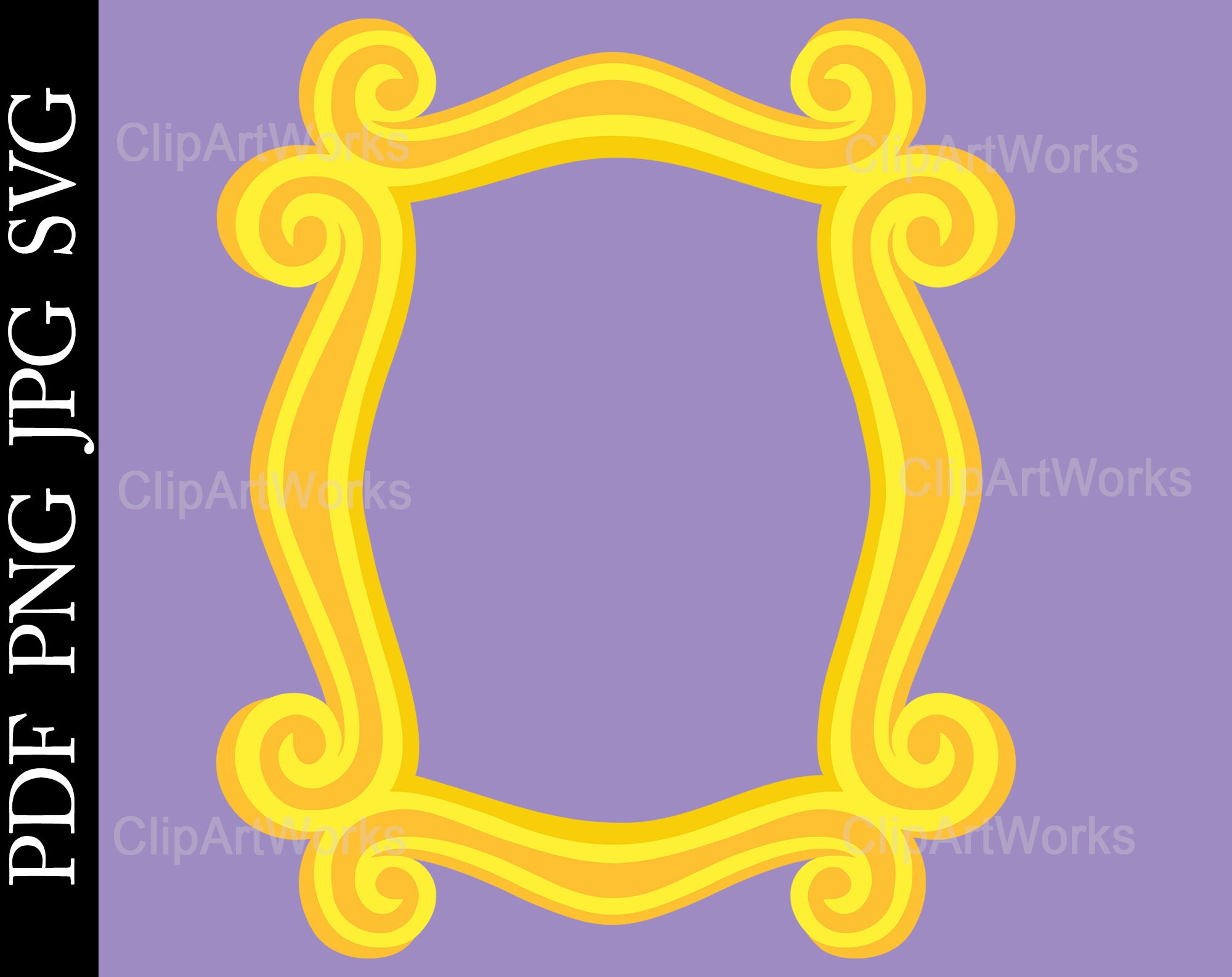 Free Free 290 Friends Picture Frame Svg SVG PNG EPS DXF File