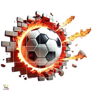 Soccer Ball Clipart PNG | 10 Images Bundle