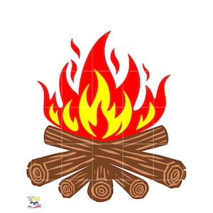 Camp Fire Clipart
