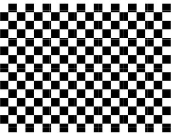 Black And White seamless Checkered Pattern Png Svg Eps Dxf, Black And White Checkered Digital Paper, Digital Download Black Checkered Print