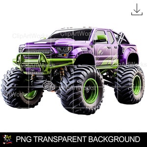 Monster Truck Clipart PNG