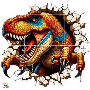 Dinosaur Clipart PNG | 10 Images Bundle