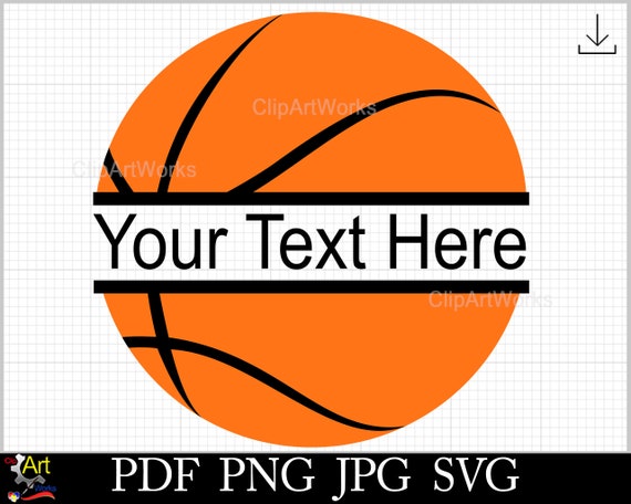 Basketbalclipart: 4 afbeeldingenset (digitale download) - Etsy Nederland, image size:570x456