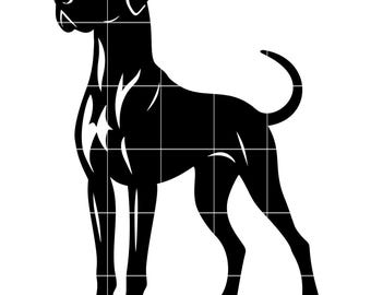 Great Dane svg | dxf | png | eps | jpg | pdf  Clipart – Dog Clipart Bundle for Cricut, Sublimation, T-Shirts, Stickers, Digital Pet Download