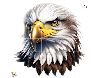 Eagle PNG Clipart for Sublimation