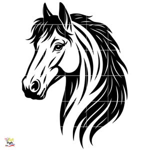Horse Head Clipart svg | png | jpg | dxf | pdf | eps