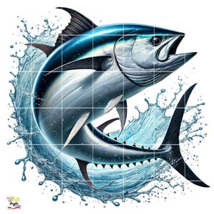 Tuna Fish Clipart PNG | 10 Image Bundle