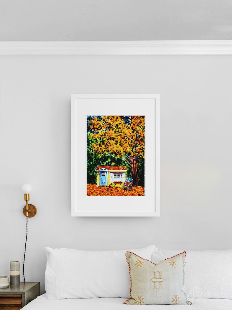 Halloween Wandbilder - Phantom Kürbis Leinwand Poster, Rahmenlos