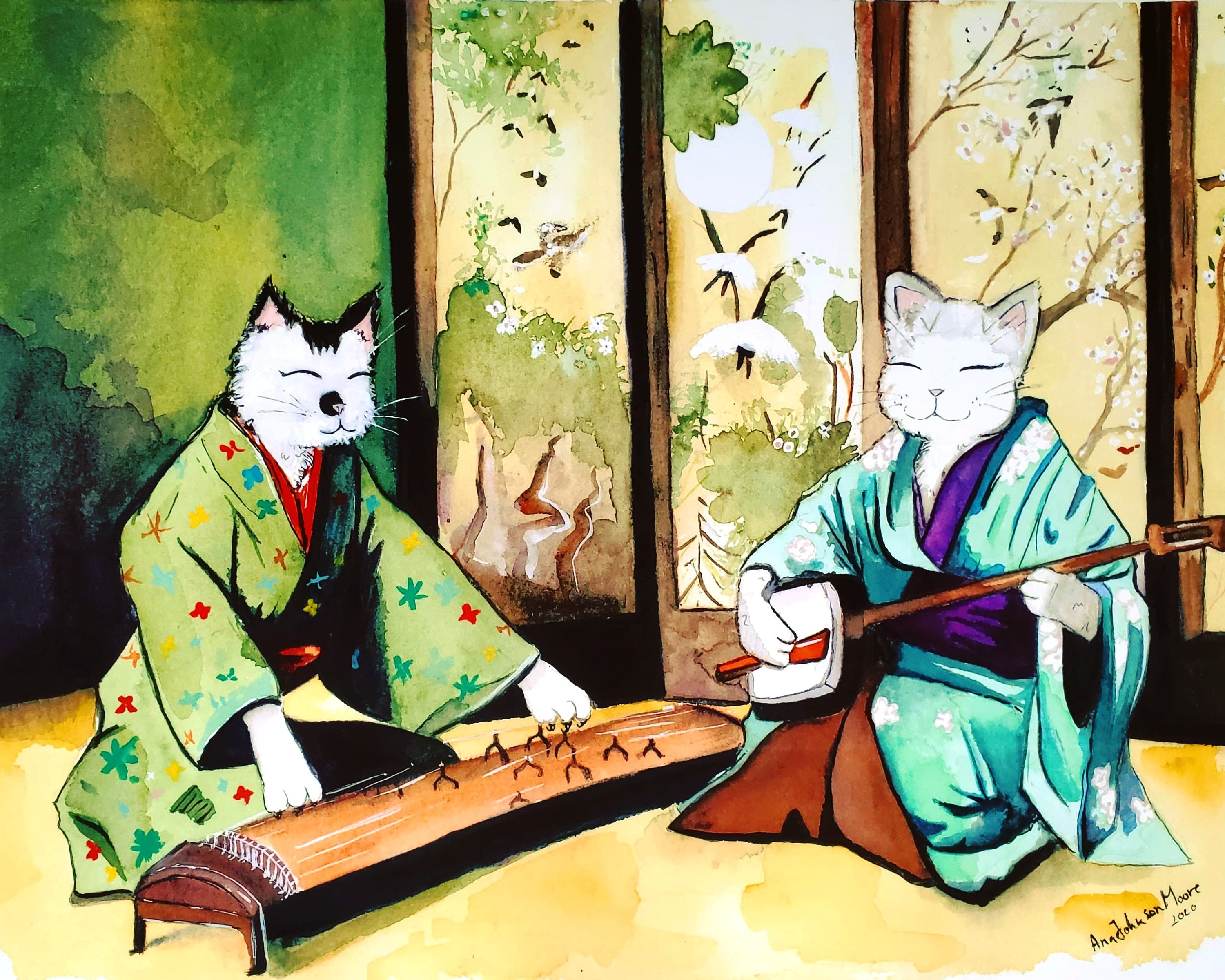 Wall Art Print kimono anime boy, Gifts & Merchandise