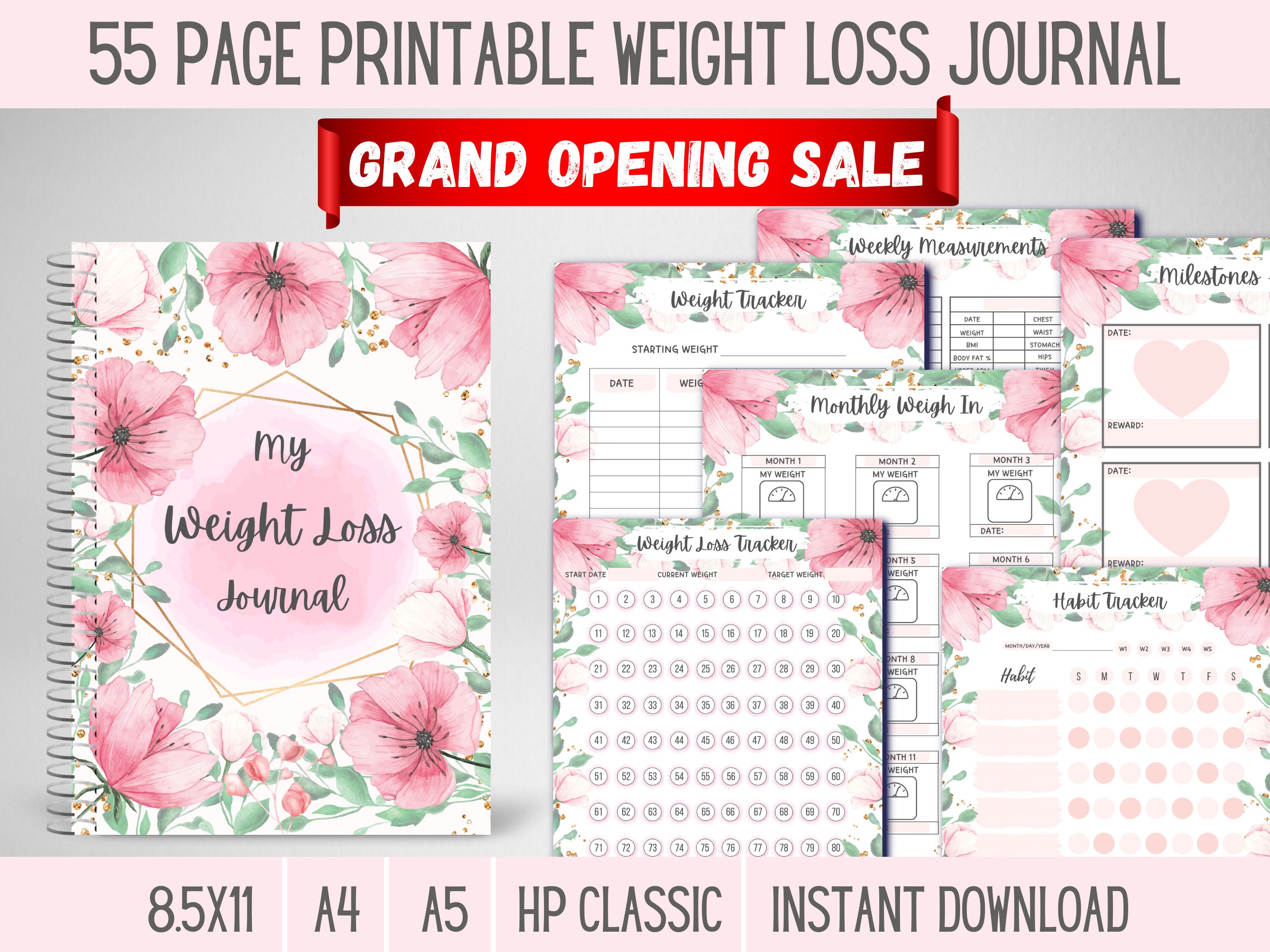 Paper & Party Supplies Design & Templates Printable Spring Flower
