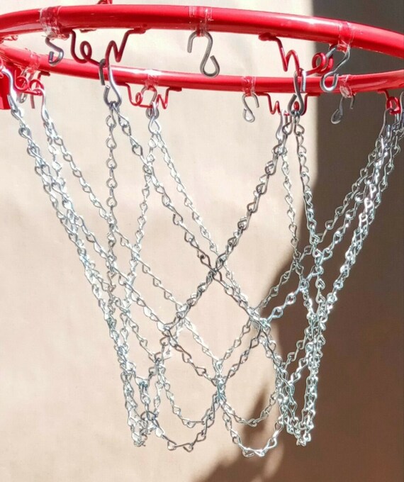 Basketball chain net. 8 loop mini net fits Etsy