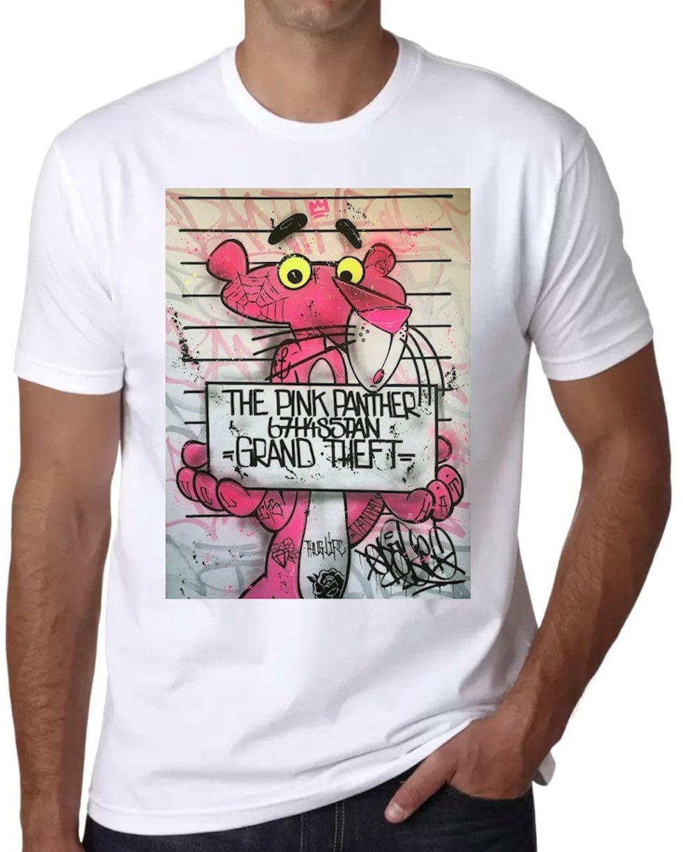 Pink Panther T-shirt - Etsy