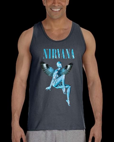 Nirvana Tanks Tops - Etsy