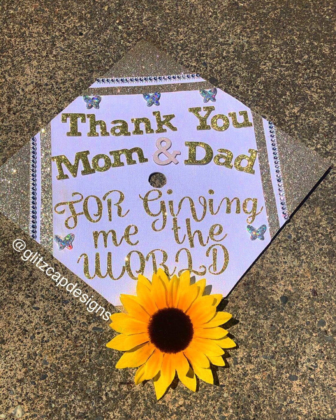 Grad Cap Topper Template