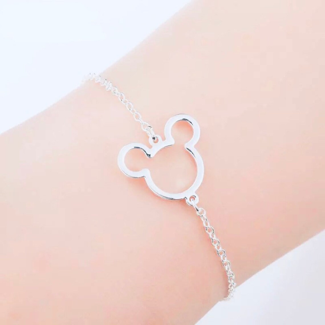 Mickey Mouse Bracelet/ Disney Themed/ Adjustable Bracelet/ Etsy
