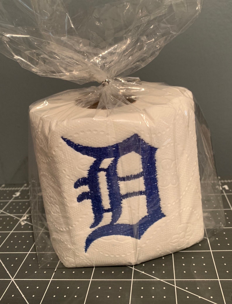 Detroit Tigers Embroidered Toilet Paper