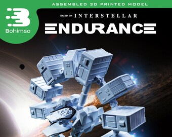 ENDURANCE from Interstellar movie | Plastic Model | Interstellar | Spacecraft | 3D Print