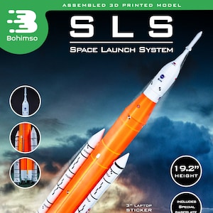 SLS Rocket | Space Launch System | Artemis I |Plastic model  | Rocket | Spacecraft | 3D Print