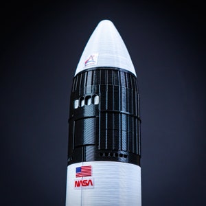 STARSHIP HLS Human Landing System Plastic model Rocket SpaceX Spacecraft 3D Print image 6