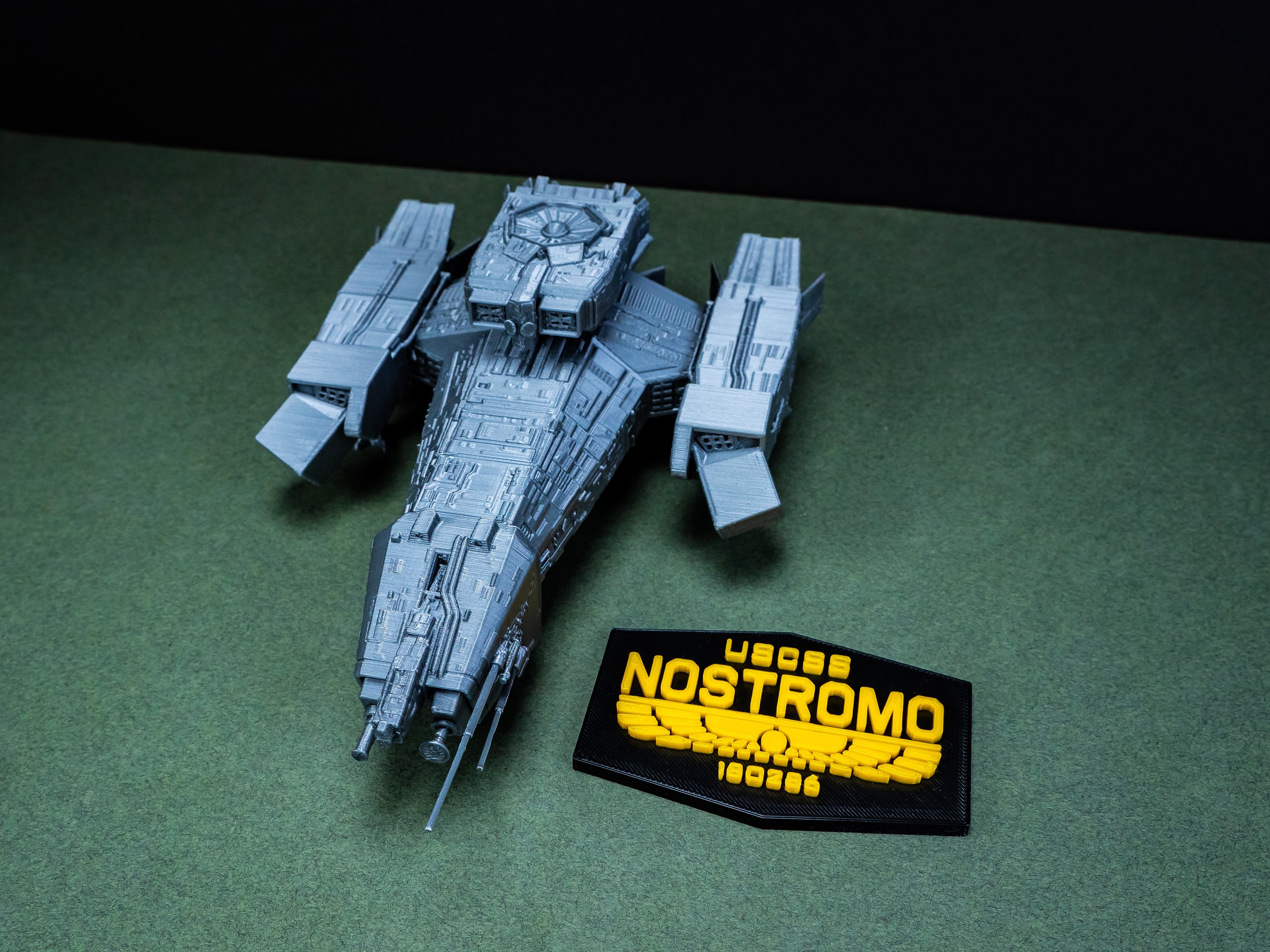 NOSTROMO Plastic Model Spaceship ALIEN Movie Spacecraft Etsy Australia