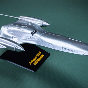 NUBIAN J-type 327 Royal Starship Star Wars Plastic Display Model 3D Print image 2