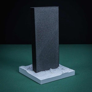 MONOLITH 2001 a space odyssey Plastic diorama Monolith 3D Print image 2