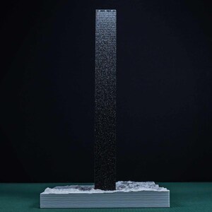 MONOLITH 2001 a space odyssey Plastic diorama Monolith 3D Print image 4