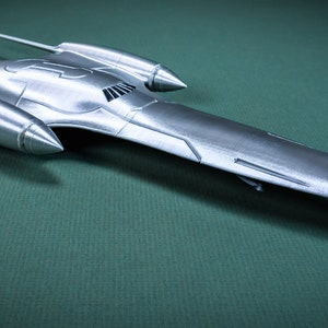 NUBIAN J-type 327 Royal Starship Star Wars Plastic Display Model 3D Print image 3