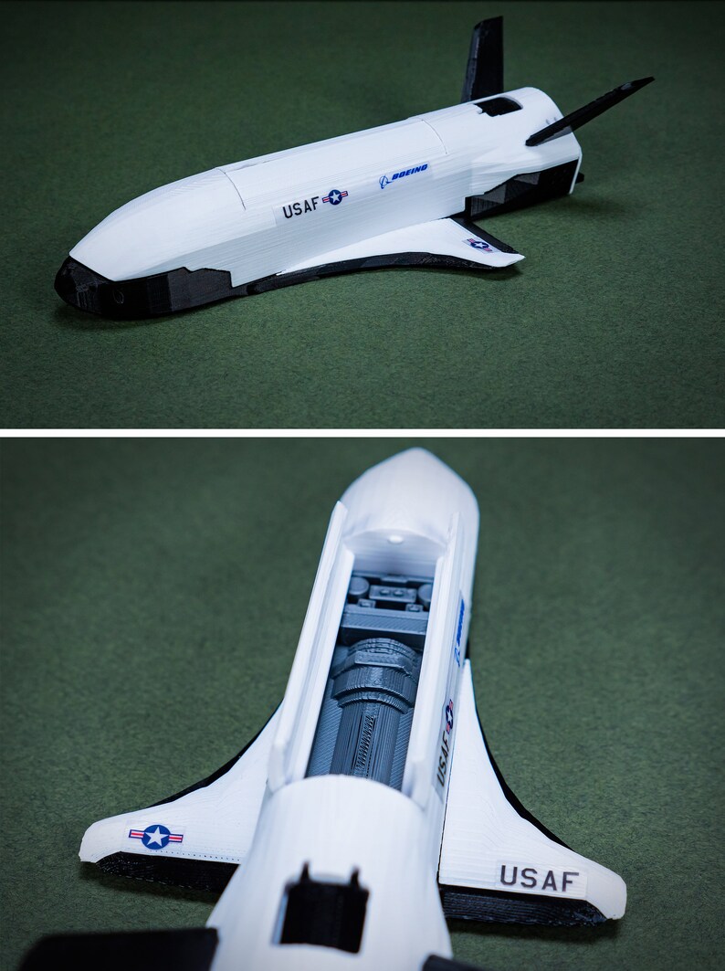 Boeing X37 OTV Plastic Model Spaceplane NASA USAF Etsy