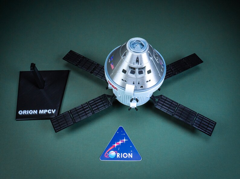ORION MPCV Spaceship Plastic Model Rocket Spacecraft Etsy