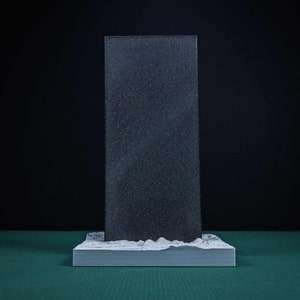 MONOLITH 2001 a space odyssey Plastic diorama Monolith 3D Print image 3