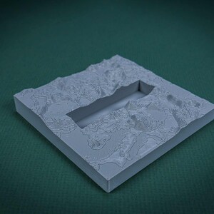 MONOLITH 2001 a space odyssey Plastic diorama Monolith 3D Print image 7