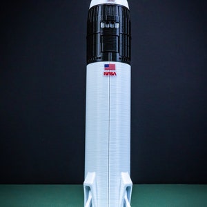 STARSHIP HLS Human Landing System Plastic model Rocket SpaceX Spacecraft 3D Print image 4