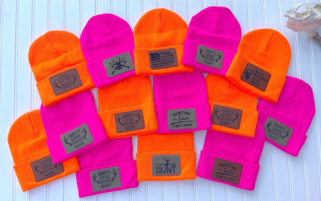 Hunting Hats Blaze Orange Hunting Hat Blaze Pink Hunting Etsy