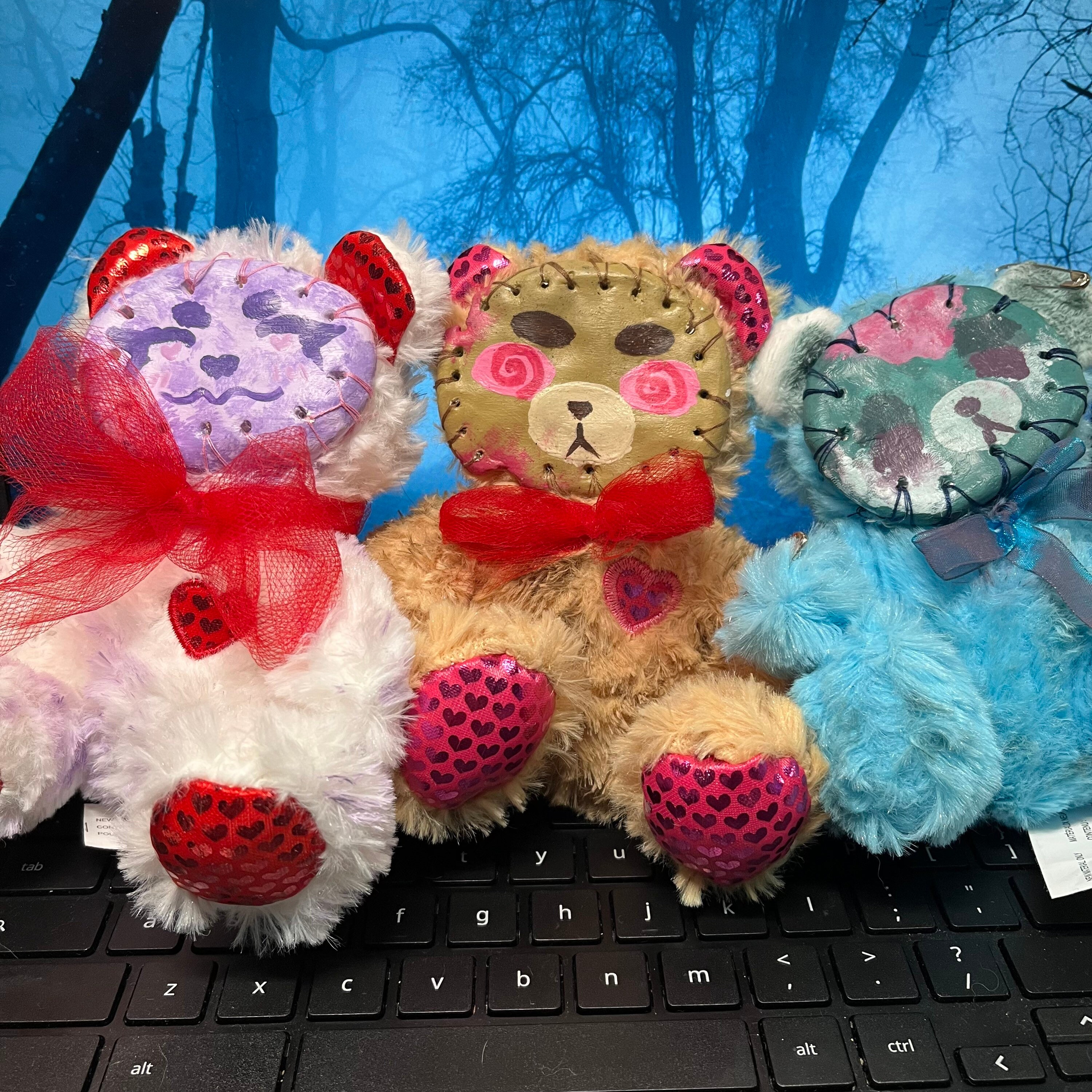 Clay Face Bears Antibears Escape Room Bears - Etsy