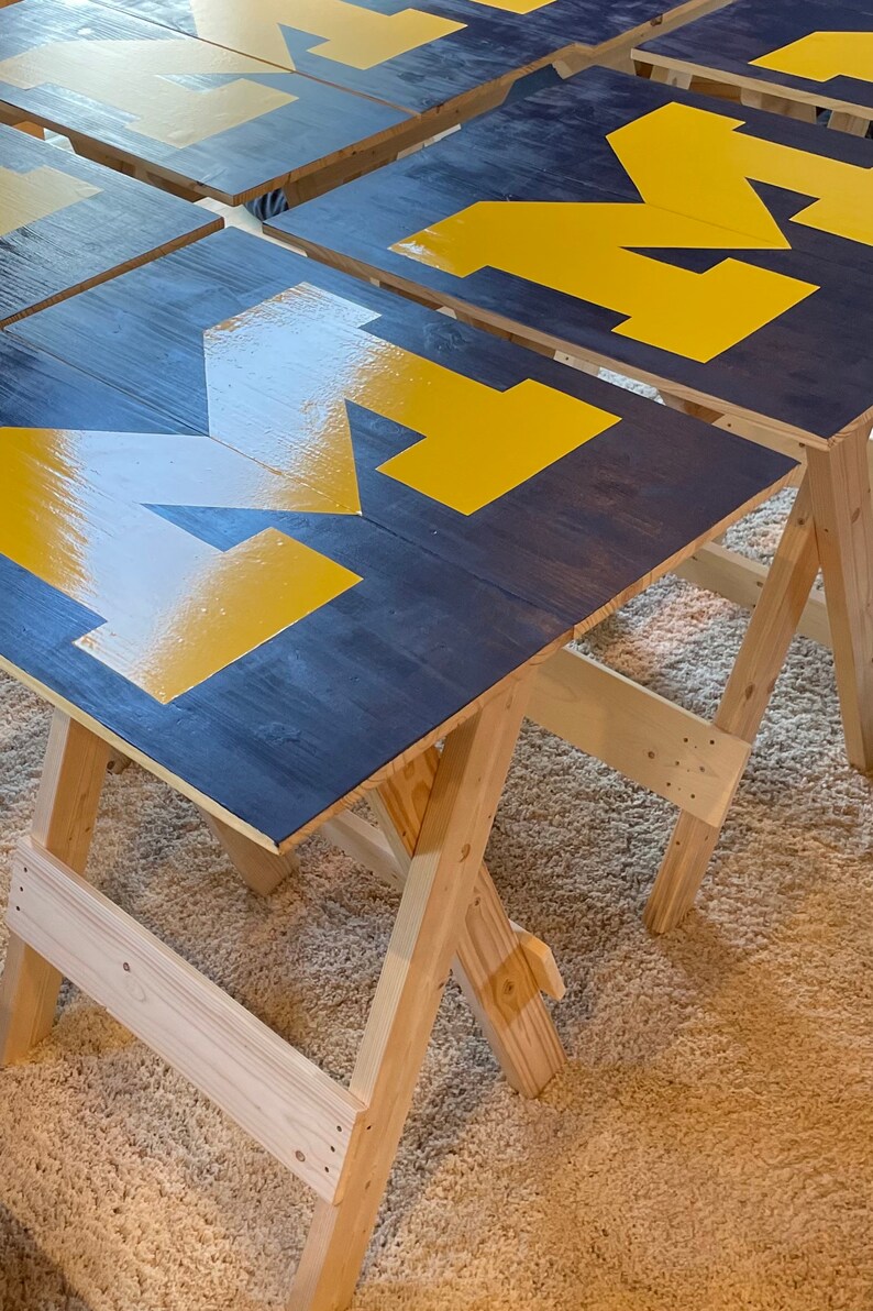 Custom Team Tailgate Table Etsy